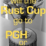 Rust cup b & w