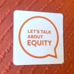 Equity sticker