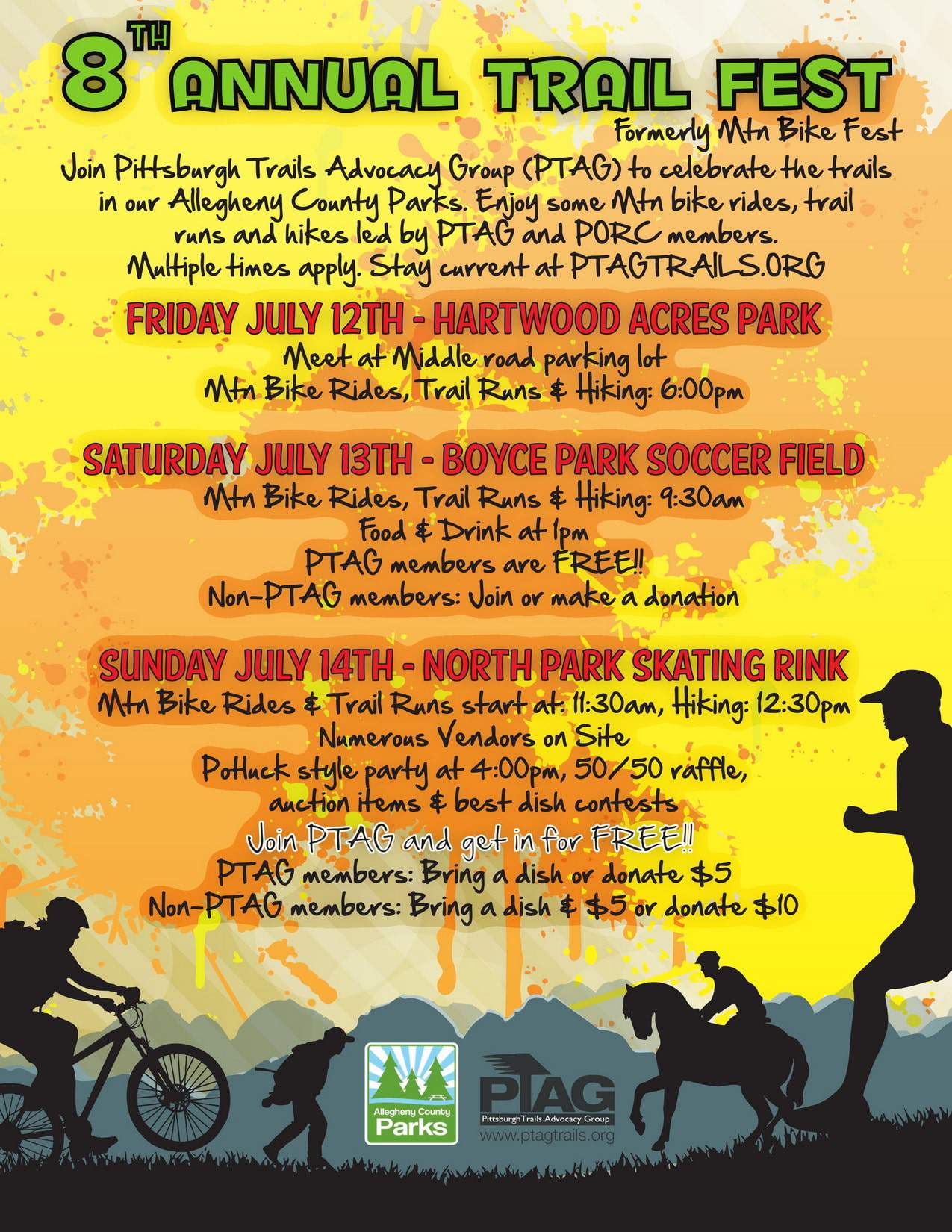 Trail Fest 2013 Flyer