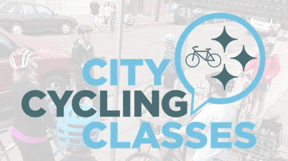 city cycling banner