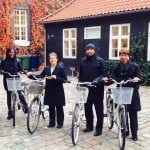 Councilman Lavelle enjoys exploring Copenhagen by bike