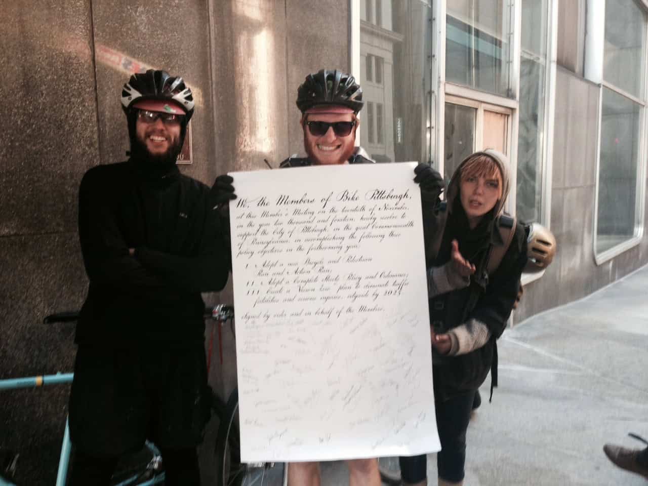 Bike messengers Declaration