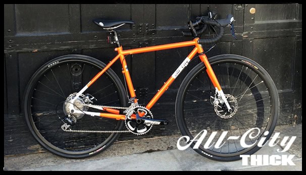 All city thick bike giveaway.frame