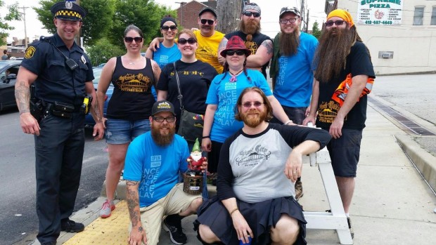 40th and Butler with Joe Farrell and the Steel City Beard and Mustache Club