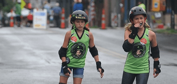 Derby Brats Roller Derby Team at OpenStreetspGH in June