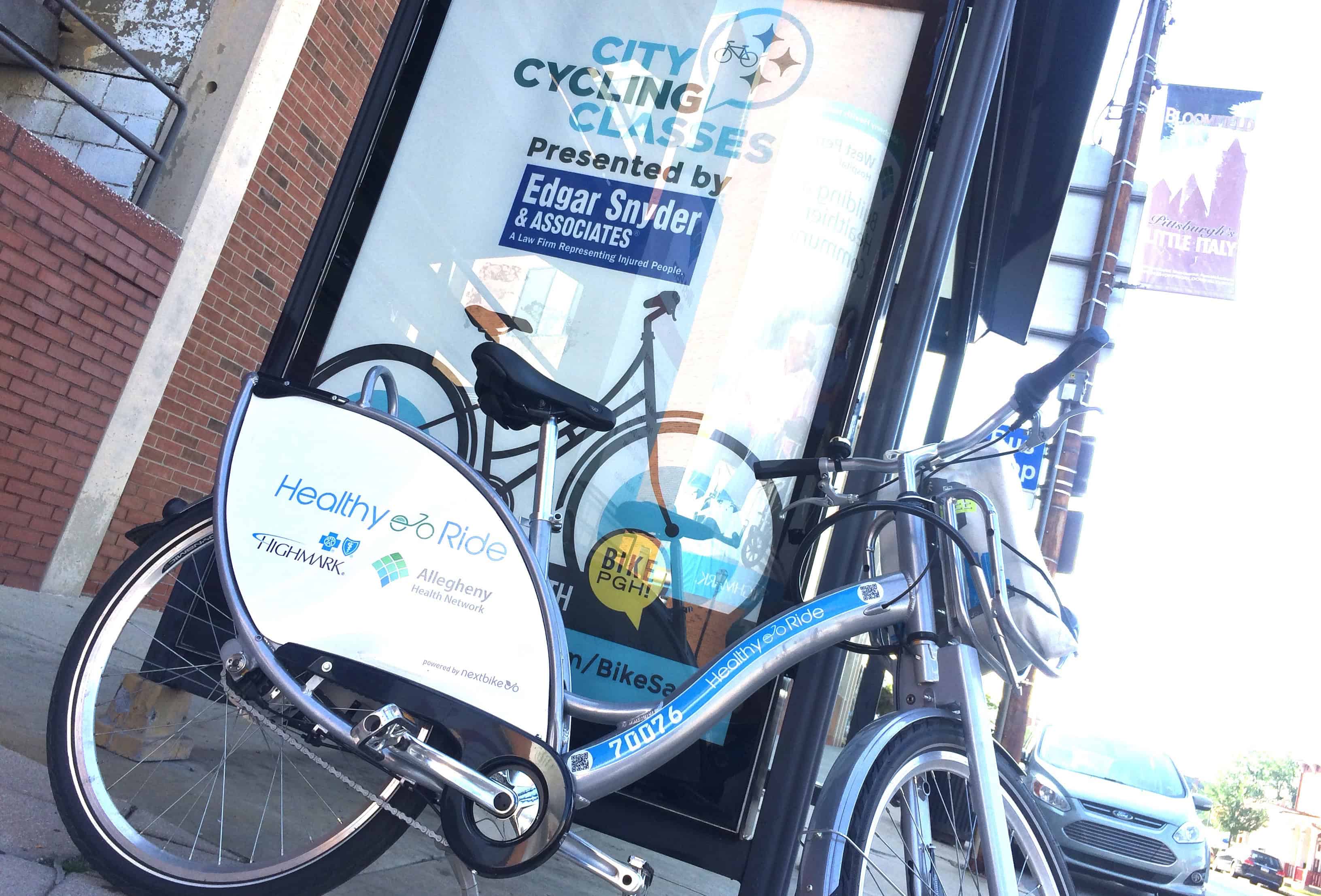 city cycling bike share