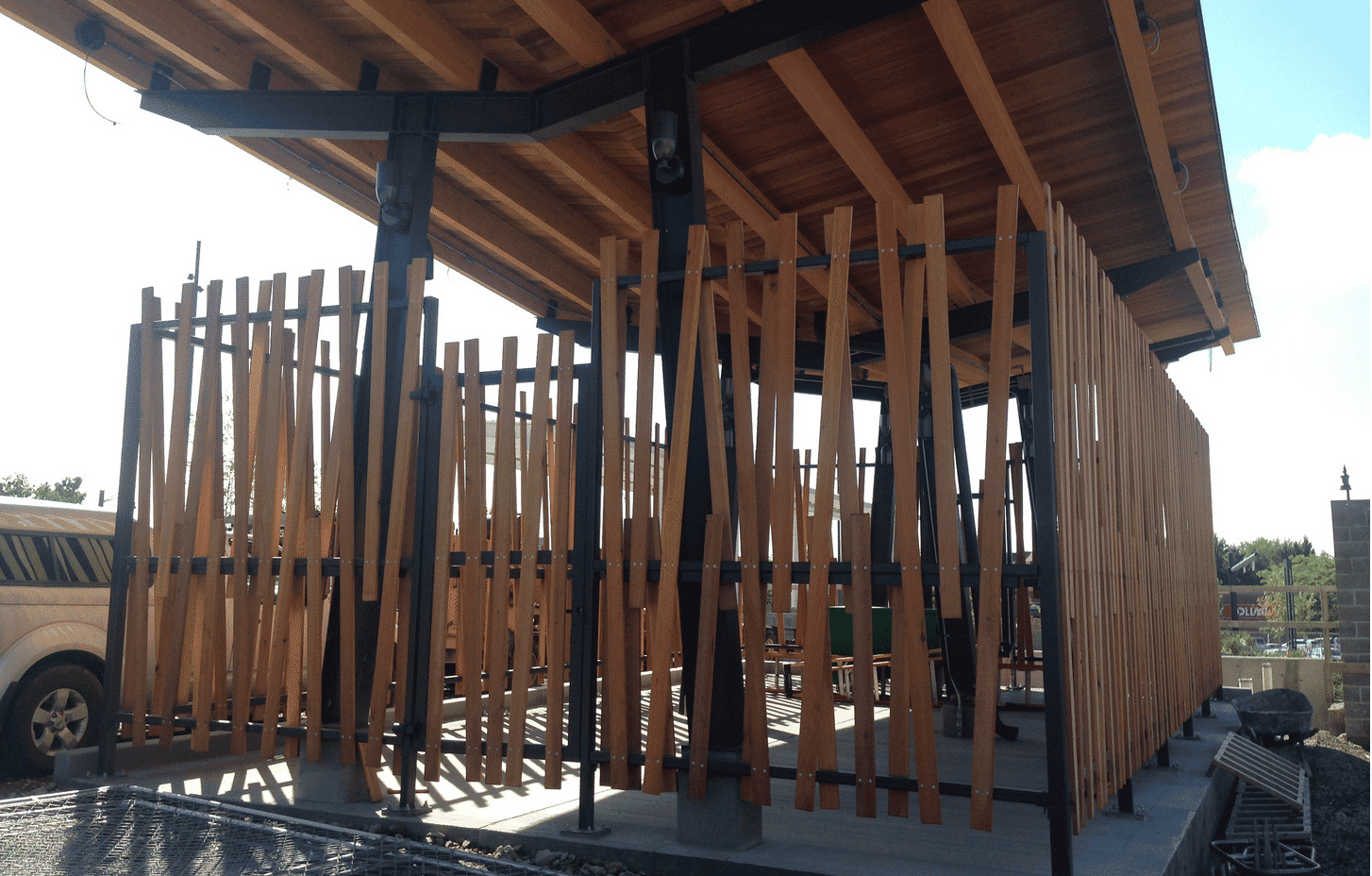 East Liberty Transit Center Bike Parking