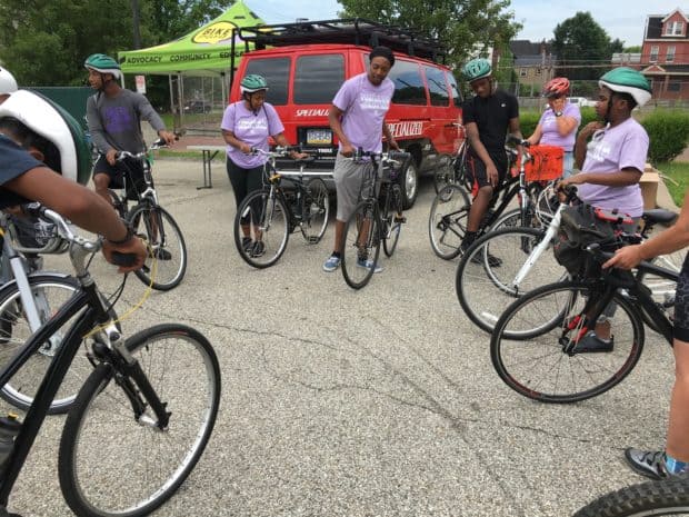 Positive Spin students and friends gather together to jumpstart new slow roll series.