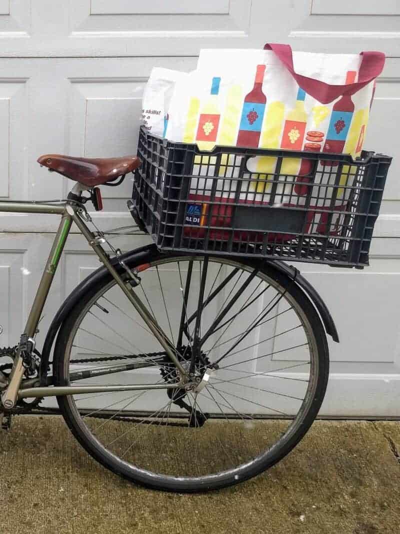How to carry groceries on your bike BikePGH