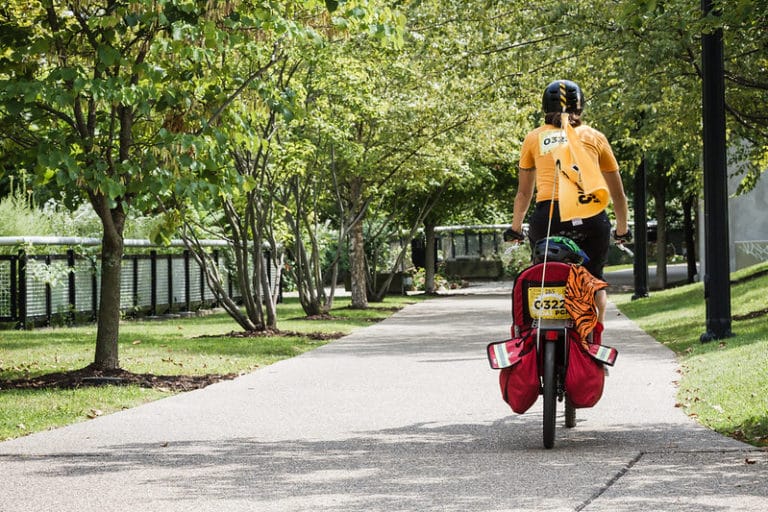 recreational bike riding