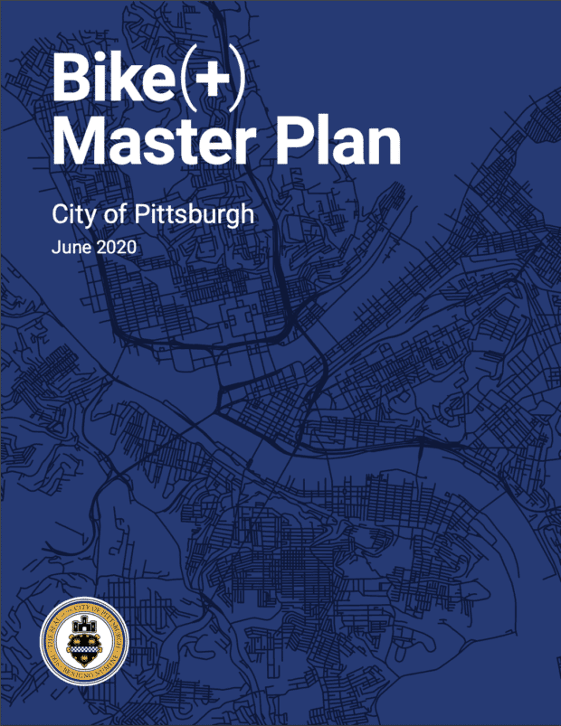 Image shows the cover to the Bike Plan