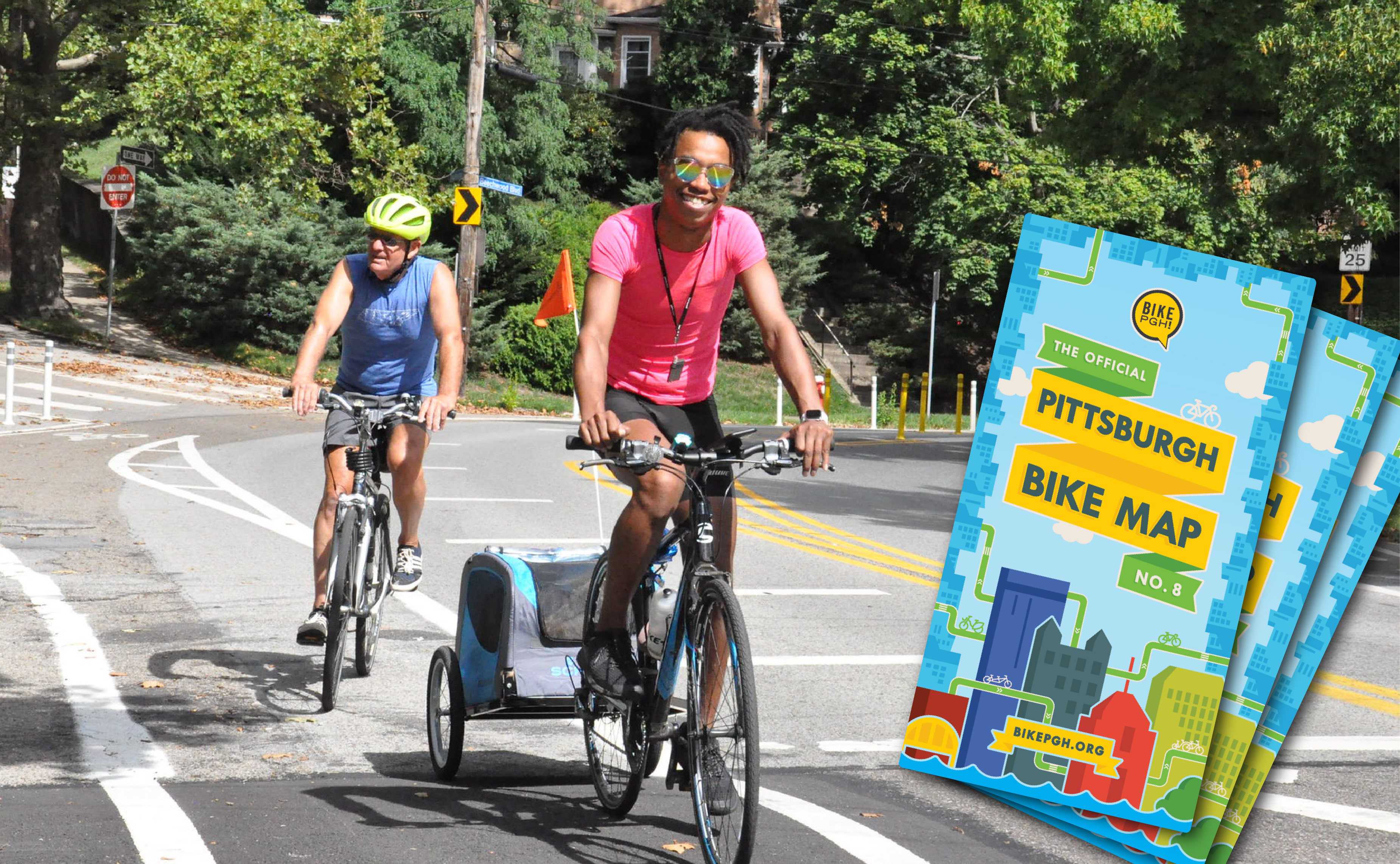 Celebrate the new Pittsburgh Bike Map during membership month BikePGH
