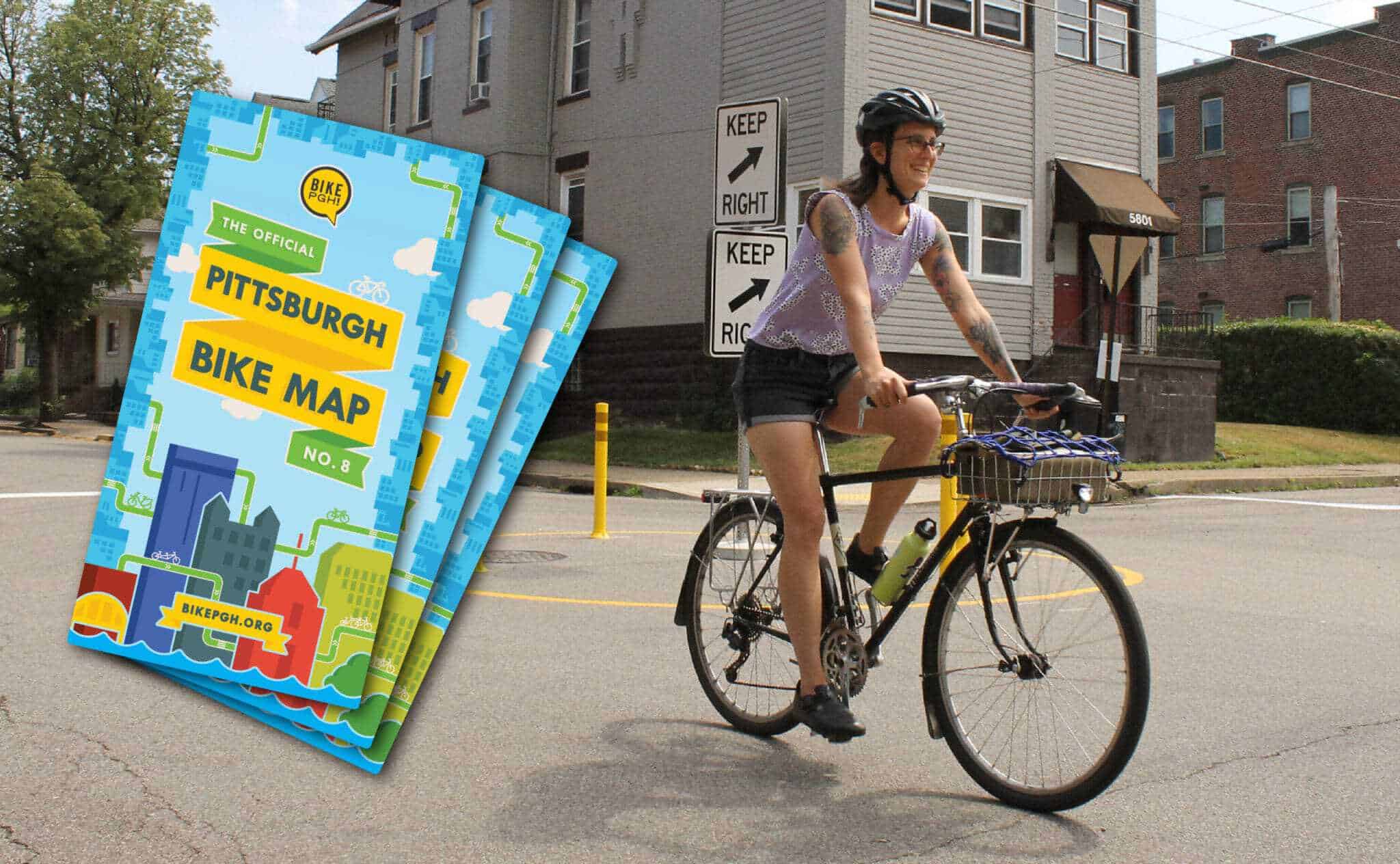 Introducing The Official Pittsburgh Bike Map Version 8! BikePGH BikePGH