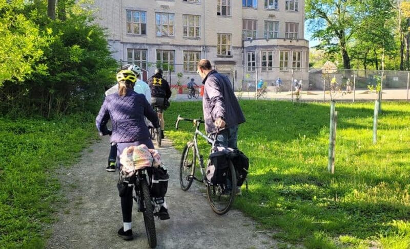 All Aboard The Bike Train and Walking School Bus! - BikePGH : BikePGH