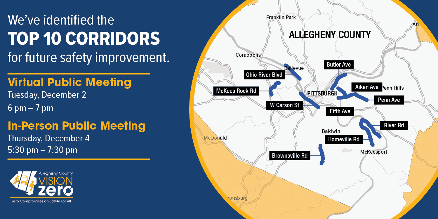 Image is a flyer with the information about the public meeting